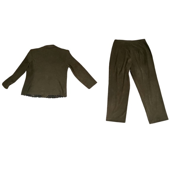 Women's XL Natural Impressions Dark Green 2 Piece Set. - Picture 10 of 10